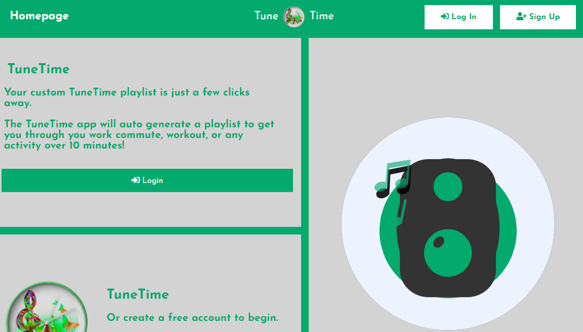 Tune Time Screenshot